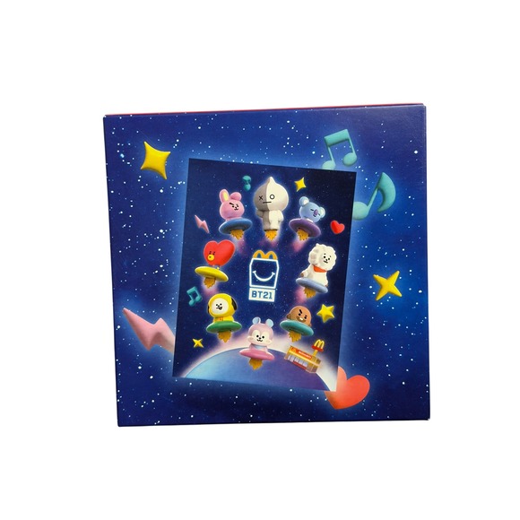 McDonald's Other - McDonalds BT21 Happy Meal toy Poster and Stickers roll